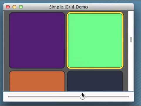 JGrid Tutorial 4 Zoom