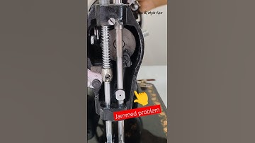 Sewing machine stuck problem fixed 🛠️ #sewingmachinerepair #sewingtipsandtricks #silaimachine