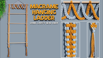 DIY Macrame hangende ladder met Lark