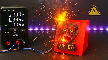 Craziest High-Voltage Experiment Compilation⚠️ What Happens When You Apply TOO MUCH POWER to a Toy?
