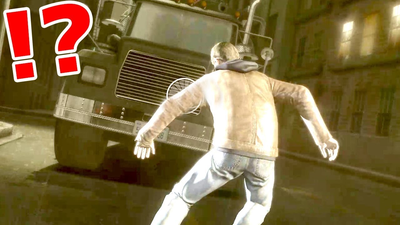 また起きた記憶障害...そしてトラックに轢かれる主人公 - HEAVY RAIN Part3