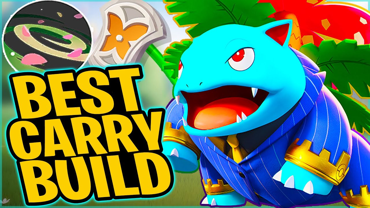 This is Venusaur's BEST Solo Queue Carry Build!! Pokemon Unite