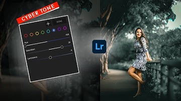 Cyber Tone Photo Editing in Lightroom | Chetan Editz Studio