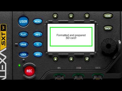 ARRI Tech Tip: ALEXA SXT and LF - How to prepare your SD Card