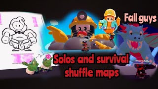 Mix of solos & survival shuffle maps in fall guys. #creative