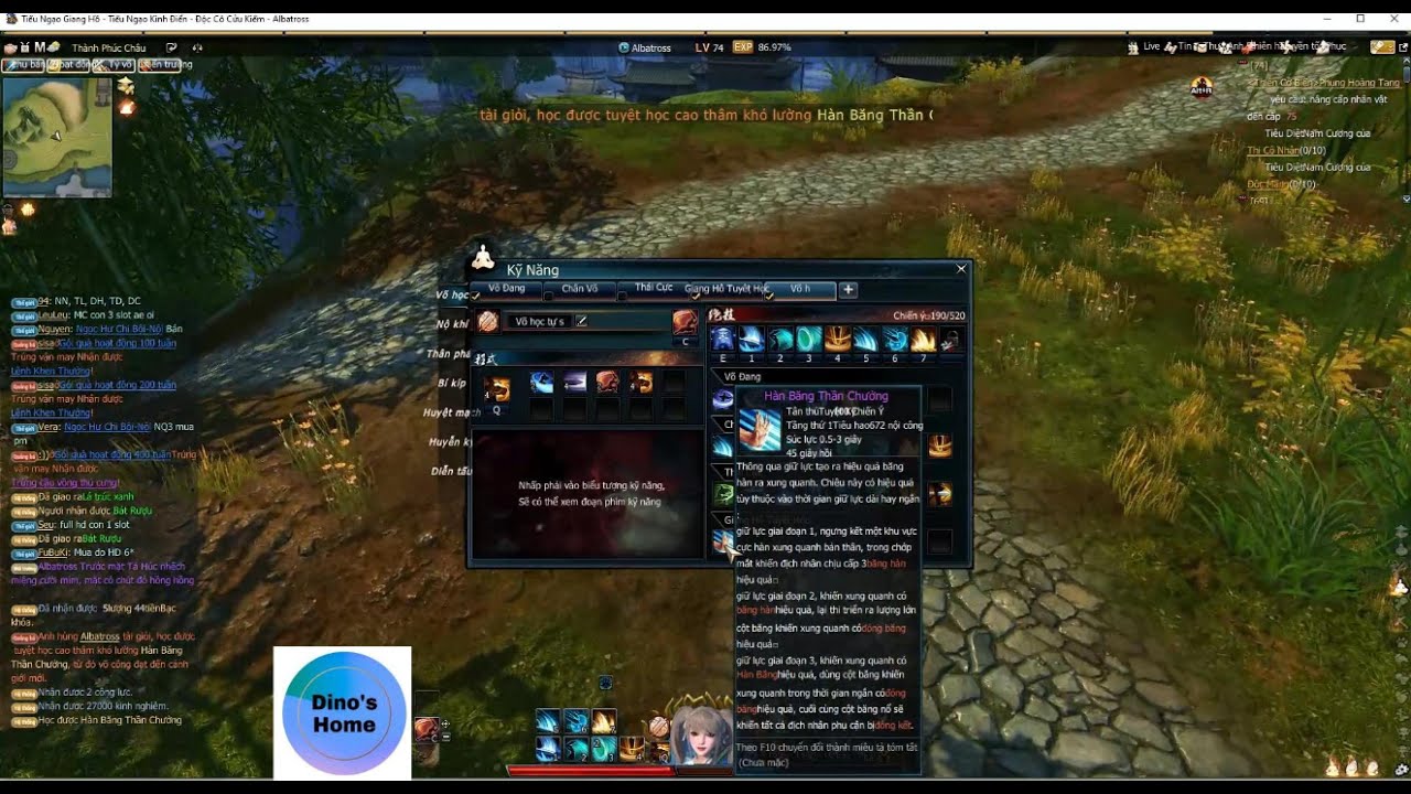 Tiếu Ngạo Giang Hồ VTC - Tuyệt học 