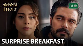 Seher's breakfast for Yaman |  Amanat (Legacy) - Episode 130 | Urdu Dubbed