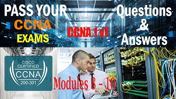 CCNA 1 v7 Modules 8 – 10 Communicating Between Networks Exam Answers