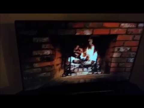 4K Samsung Curve 55 Tv How To Make Fireplace In You Tv