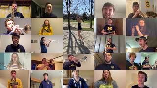 The Virtual Victors - Performed by the Michigan Marching Band and Men's and Women's Glee Clubs