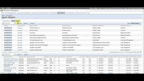 How to Execute Dynamic Adhoc Reports