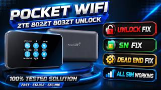 Zte 802Zt 803Zt Unlock Fix Sn Fix Dead End Fix All Sim Working 2026