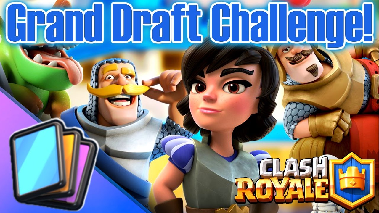 Grand Draft GRAND DRAFT CHALLENGE LIVE BATTLES / UNREAL DECKS / Clash Royale - YouTube