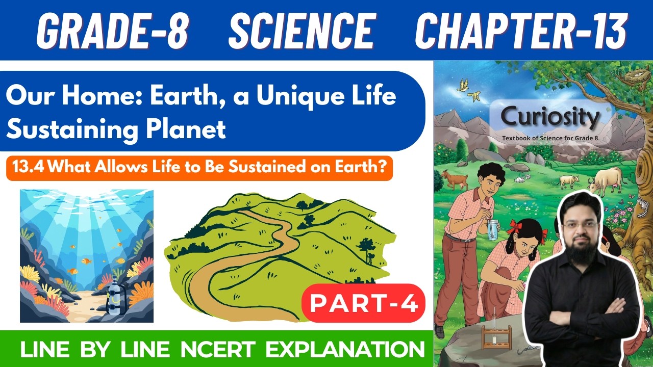 NATURE LIVING＆FACT『This day,this means』 Grade 8 Science Curiosity Chapter 13 Our Home Earth a Unique Life