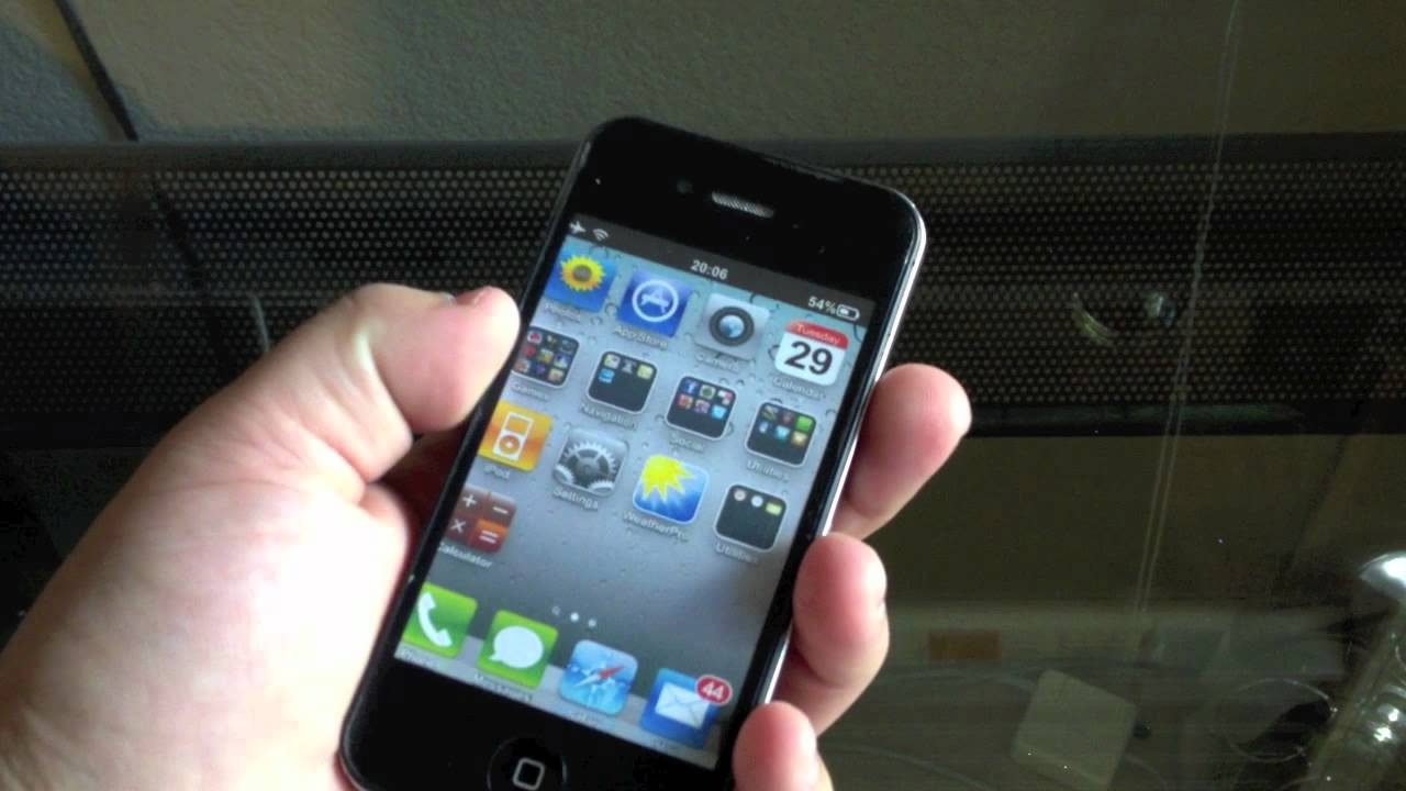 アイホン4　ダミーシム付き iPhone 4/4S Dummy Unboxing! - YouTube