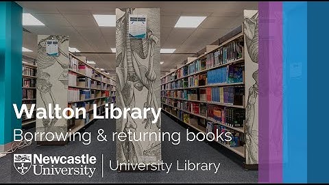 Walton Library: borrowing and returning books