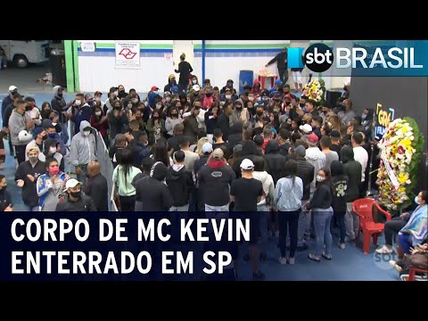 Corpo do funkeiro MC Kevin é enterrado em São Paulo | SBT Brasil (18/05/21)