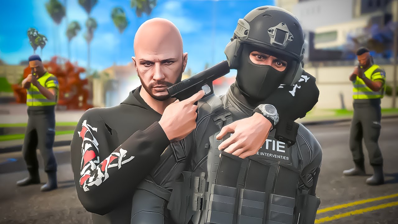 Badr Hari Gijzelt DSI Agent..👮🏽‍♂️ (GTA RP)