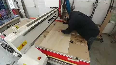 Omni Cnc router in USA End User Workshop