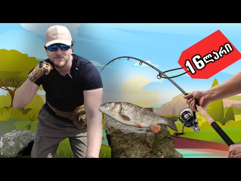 რამდენი თევზის დაჭერას შევძლებ 16 ლარიანი ანკესით 8 საათში?!