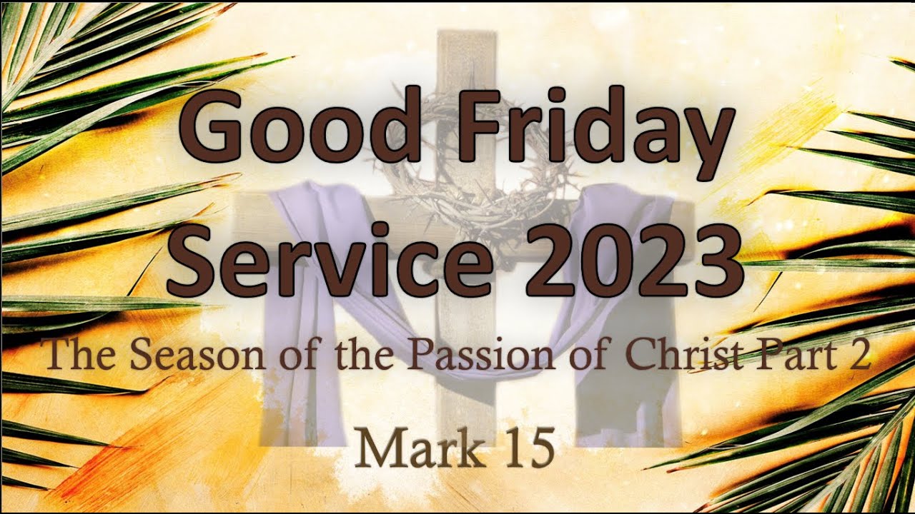 Good Friday Sermon YouTube