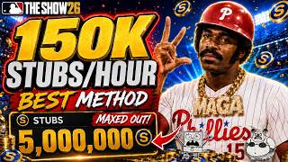 BEST STUB METHOD in MLB The Show 26 | Unlimited Stubs | Make 5 Million Stubs