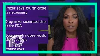 Pfizer says fourth dose of COVID vaccine is 'necessary,' submits data to FDA