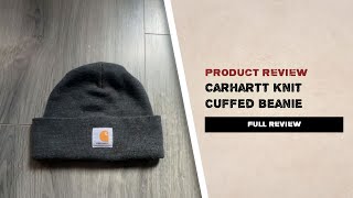 Is This the Most Iconic Beanie Ever? | Carhartt A18 Knit Cuffed Beanie Review