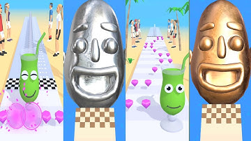 Sandwich Runner 🆚 Juice Run - All Level Gameplay Walkthrough (Android IOS) Ep - 09