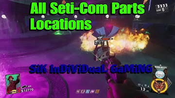Zombies In Spaceland: All Seti-Com Locations