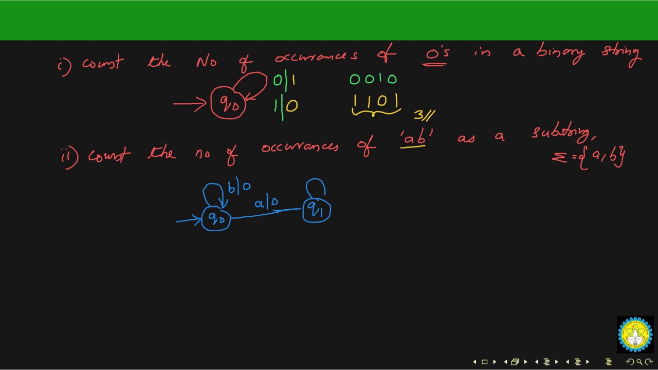 Mealy Machine Intro+Mathematical Definition+Solved Problems - YouTube
