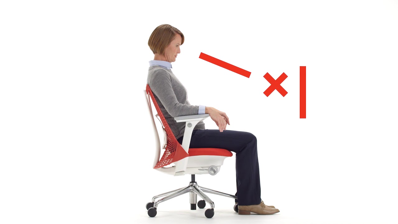 Ajustar la silla SAYL de Herman Miller