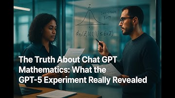 The Truth About Chat GPT Mathematics What the GPT 5 Experiment Really Revealed