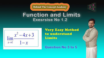 limits with infinity urdu/hindi || Exercise 1.2 (Q no 3 to 5) Math DAE || limits kya hain || Tanzeel