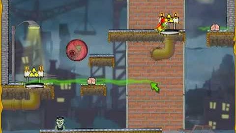 All We Need is Brain 2 - WALKTHROUGH - funny zombie game