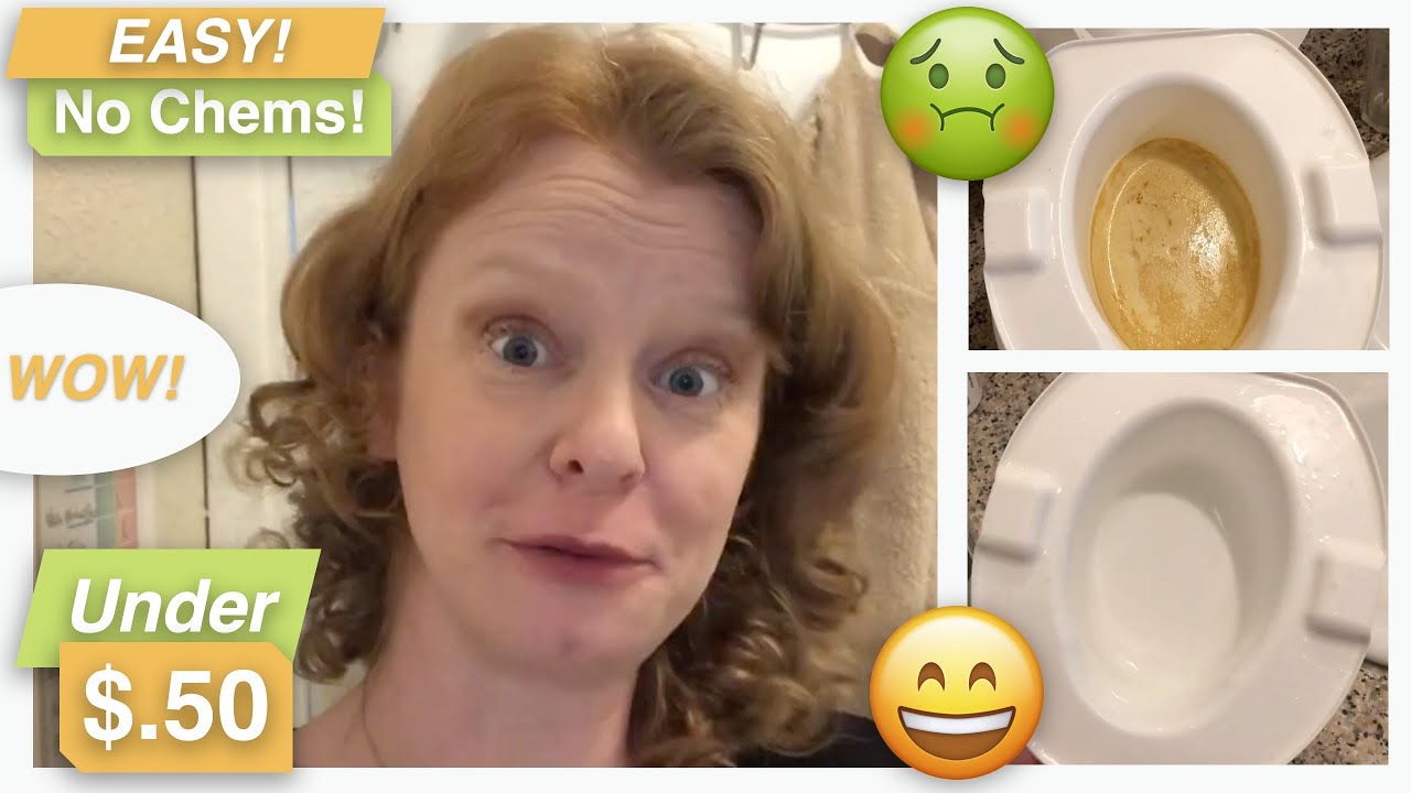 How to clean a toddler potty chair heavy calcification non toxic