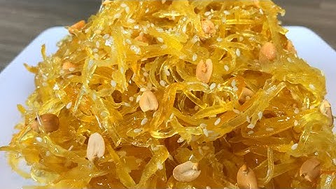 Cách làm MỨT GỪNG DẺO trong veo mềm ngọt cho ngày Tết