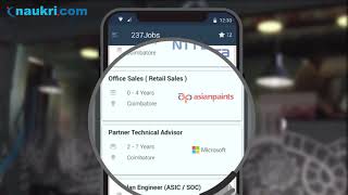 Naukri | Find jobs you'd love to go to | Coimbatore - Download the App Now! screenshot 2