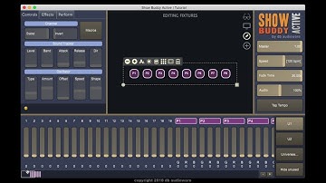 Show Buddy Active tutorial - Creating Fixtures