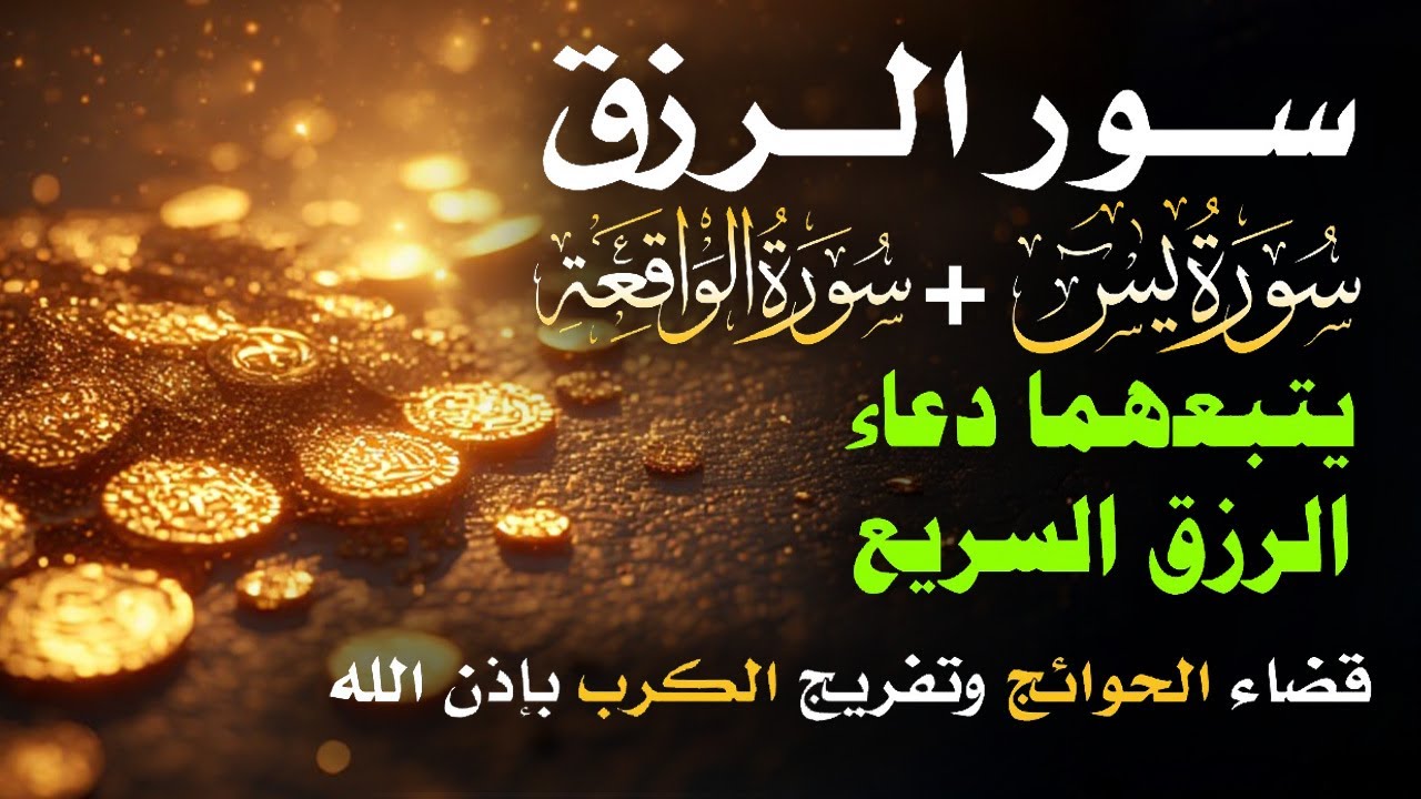 سرّ الرزق الذي غفل عنه الملايين!💰 آيات وأدعية تُبدّل حالك بإذن الله