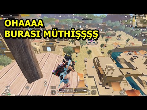 OHAAAA  ÇIKTIĞIM EFSANE YERE BAKIN ! MÜTHİŞ MAÇ LİVİK & ERANGEL SOLO SQUAD PUBG MOBİLE