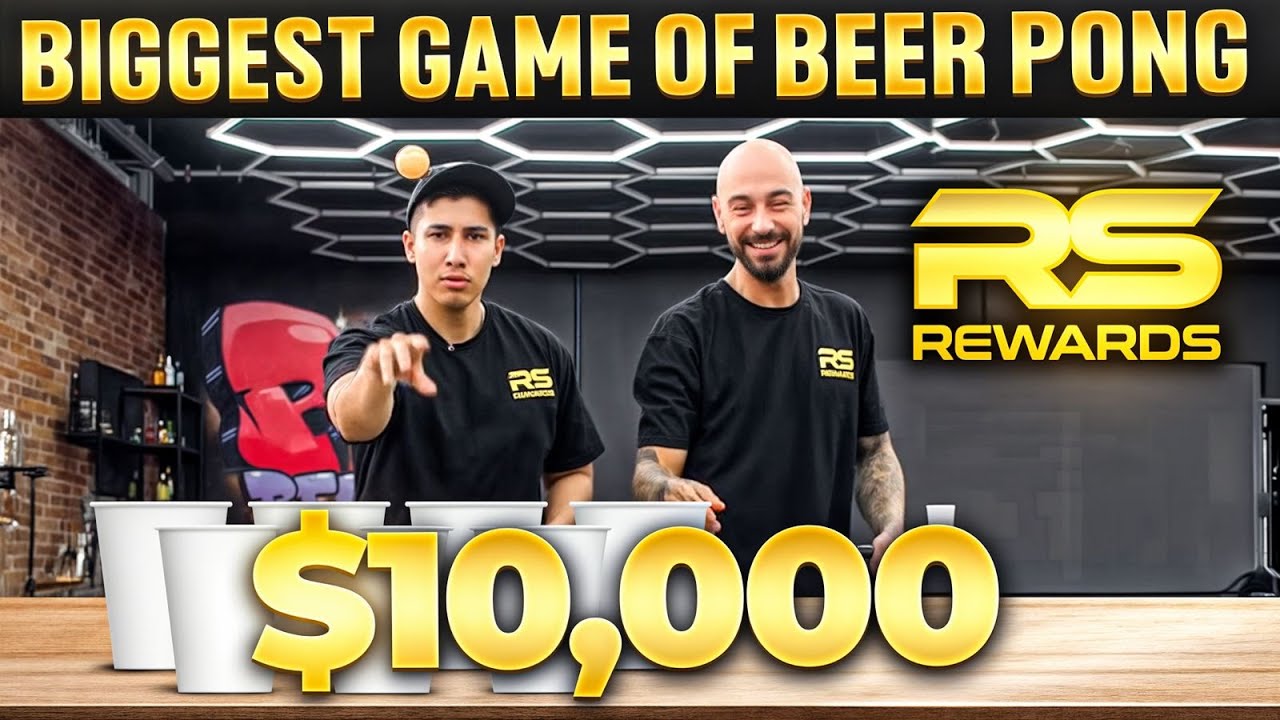 Australia's Craziest Beer Pong Game for $10,000 Cash | BTS