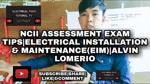 NCII Assessment Exam TIPS | Electrical Installation and Maintenance (EIM)