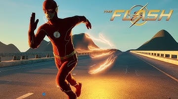 (PC) The Flash IntoTheSpeedForce Game | S9 The Flash Suit | Barry Chasing Reverse Flash