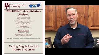 HMDA Training Menu