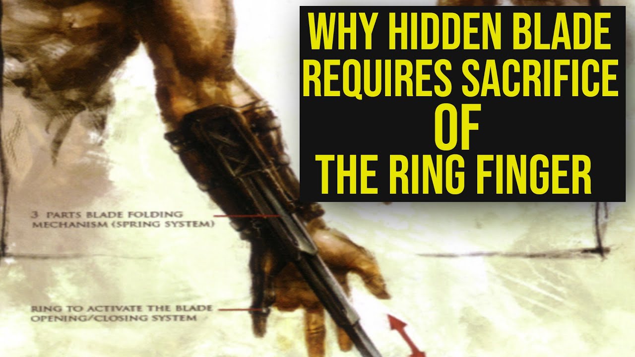Assassin's Creed Hidden Blade Ring Mechanism edu.svet.gob.gt