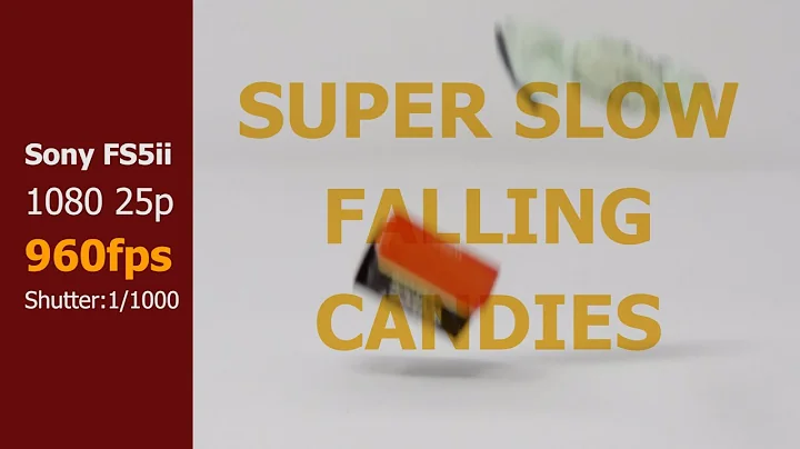 Sony FS5ii Super Slow Motion Test (240fps, 480fps, 960fps)