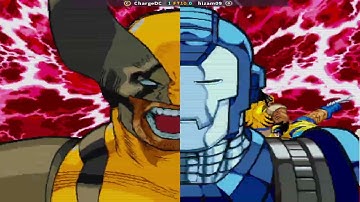 Marvel vs. Capcom: Clash of Super Heroes - Wolverine, War Machine vs. Strider Hiryu, Wolverine 3