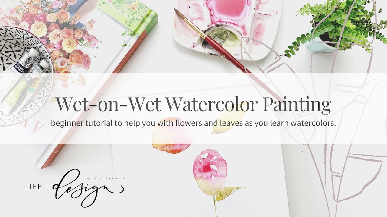 Sketching for Watercolor Painting for Beginners — Nicki Traikos