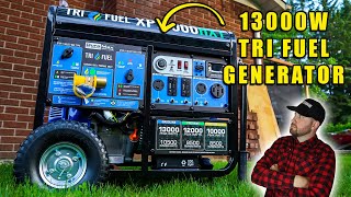 Duromax 13000W TriFuel Generator  The Ultimate Power Solution for Any Situation